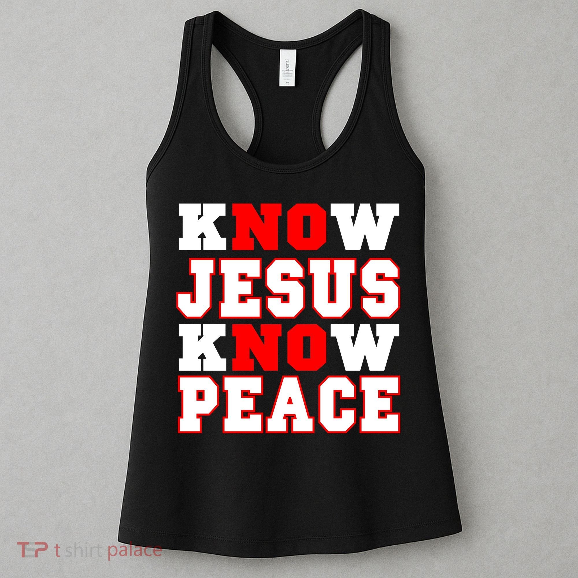 Know Jesus Know Peace Women's Tank Top
