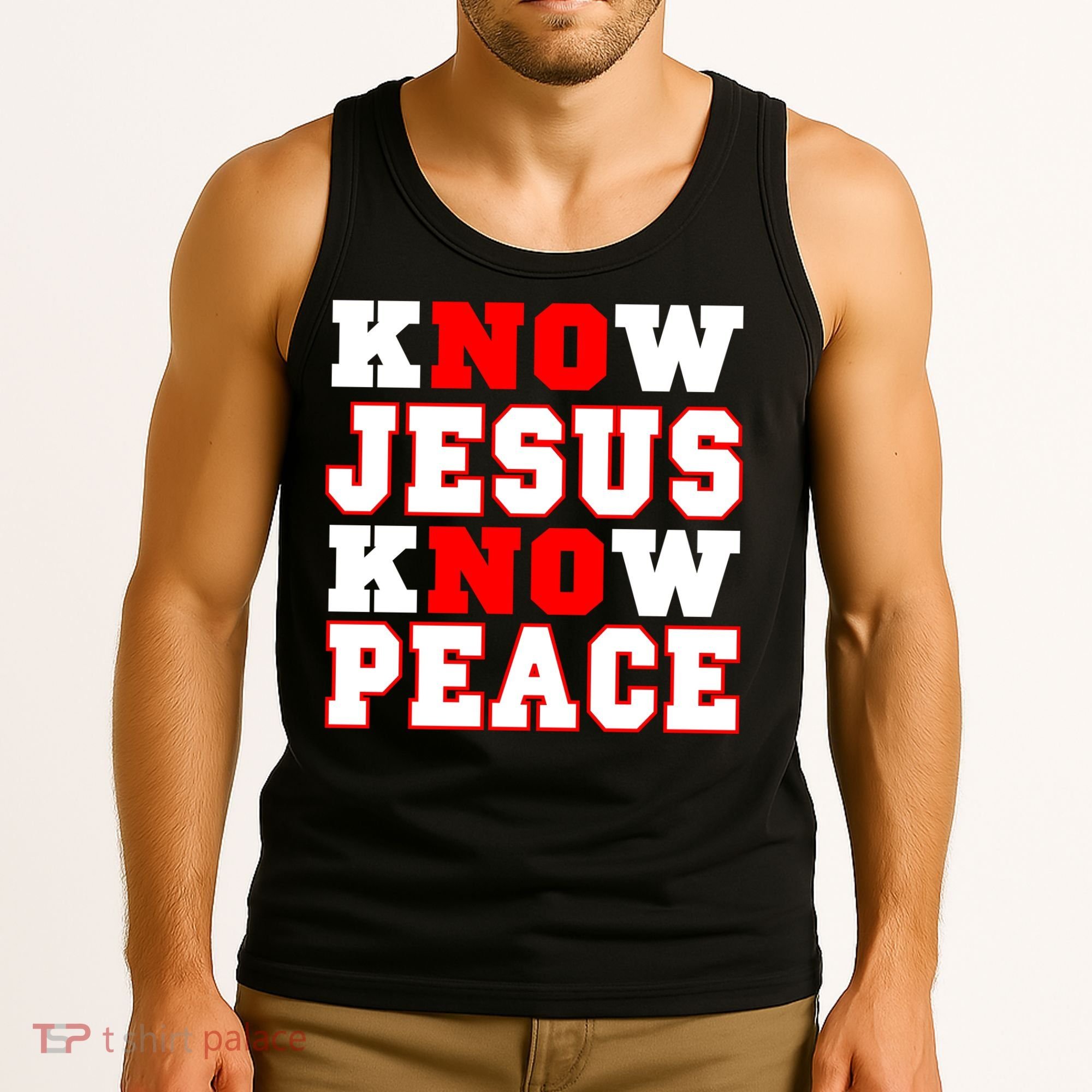 Know Jesus Know Peace Tank Top