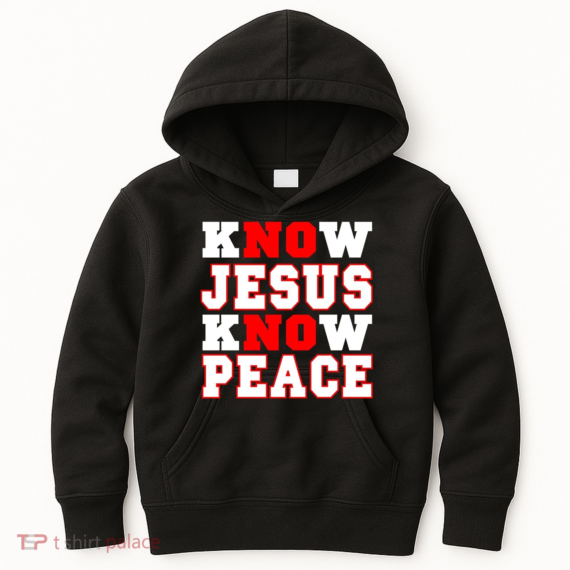 Know Jesus Know Peace Kids Hoodie
