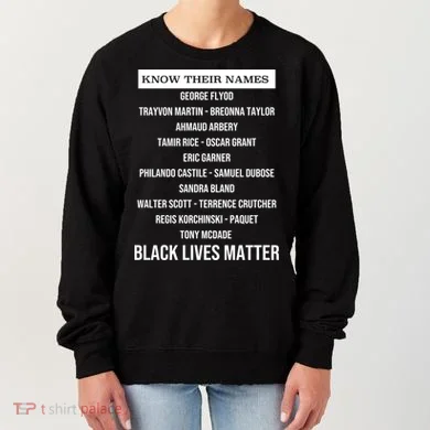 Know Their Names BLM Women's Sweatshirt