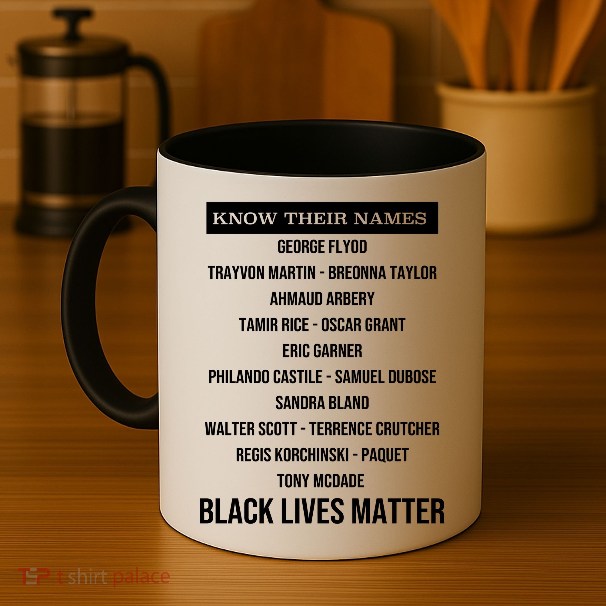 Know Their Names BLM Coffee Mug