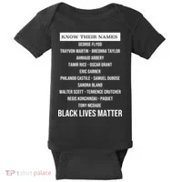 Know Their Names BLM Baby Bodysuit thumb 0