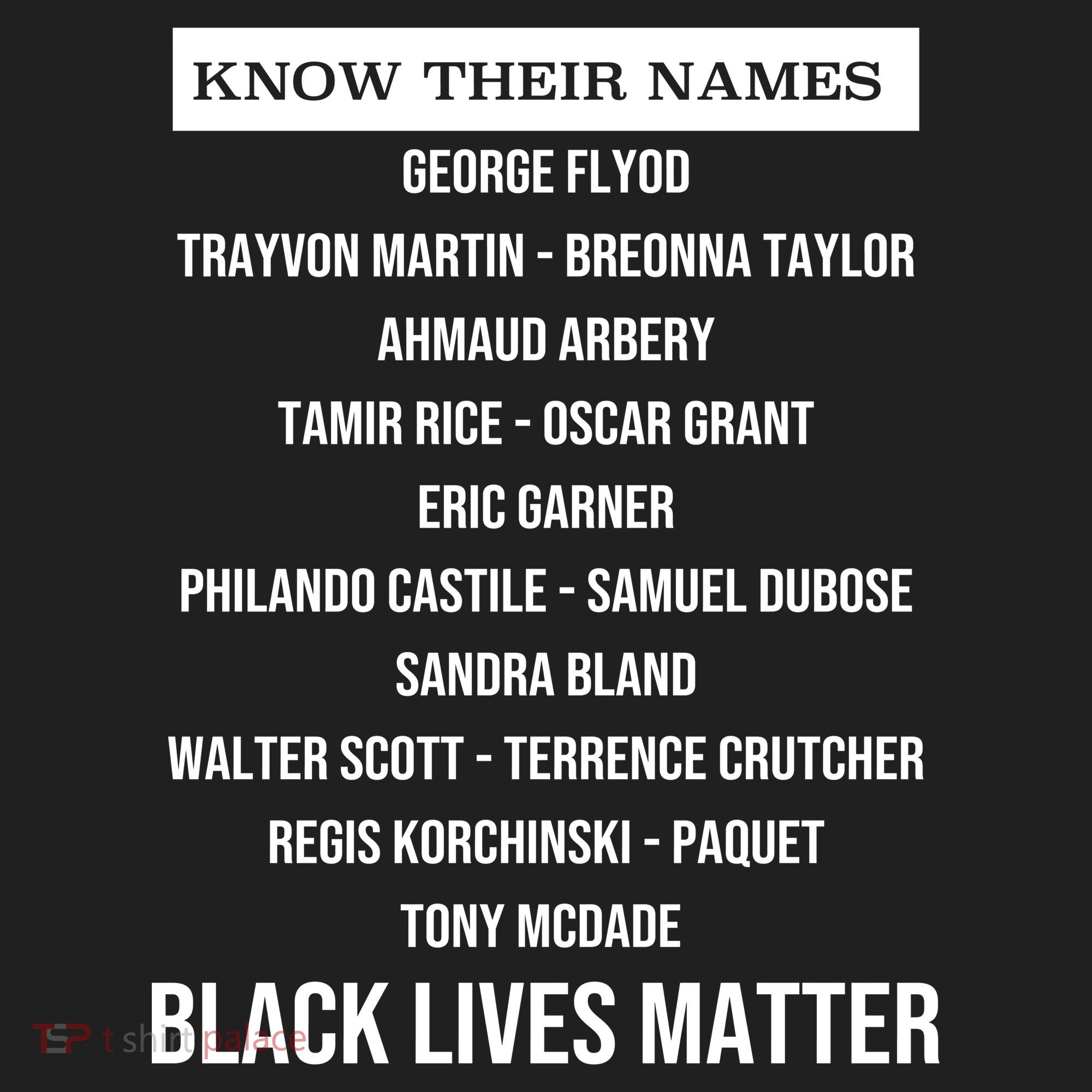 Know Their Names BLM Hat