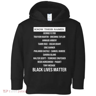 Know Their Names BLM Toddler Hoodie