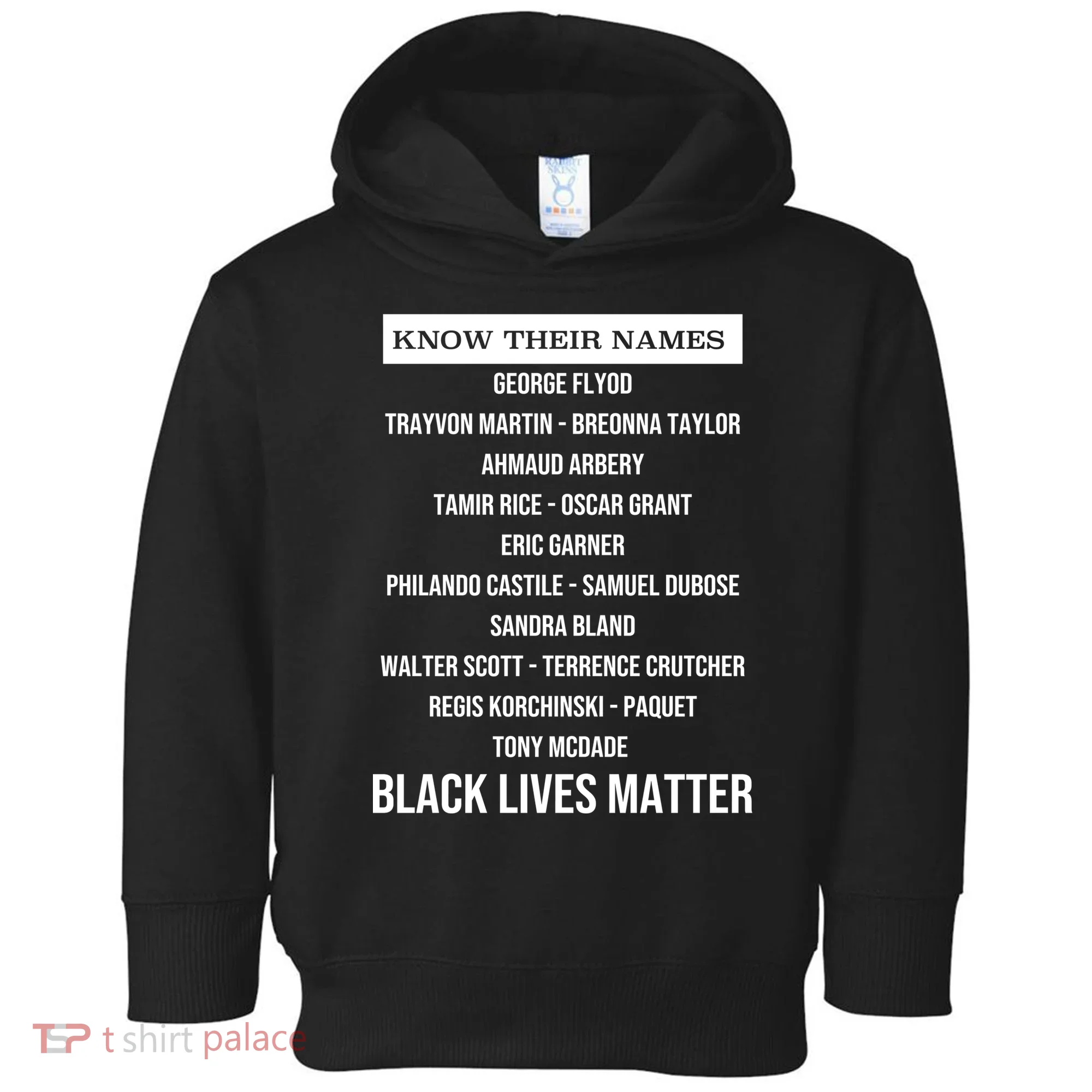 Know Their Names BLM Toddler Hoodie