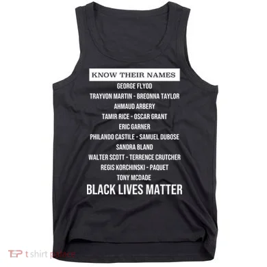 Know Their Names BLM Tank Top
