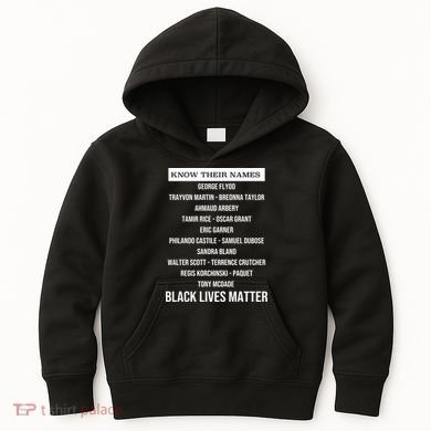 Know Their Names BLM Kids Hoodie