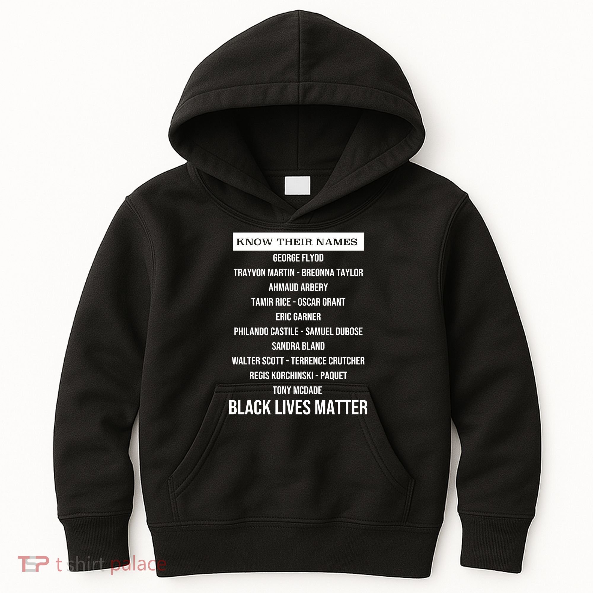 Know Their Names BLM Kids Hoodie