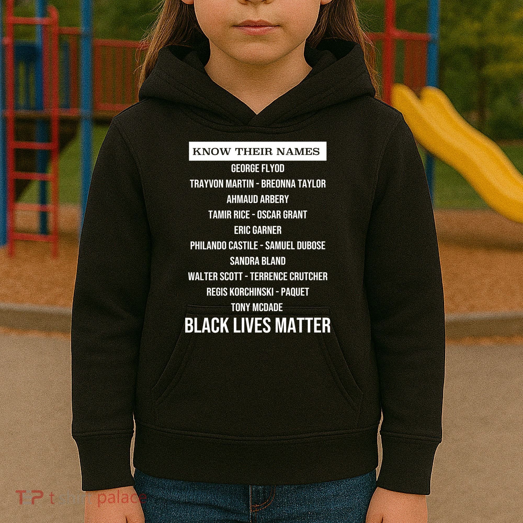 Know Their Names BLM Kids Hoodie