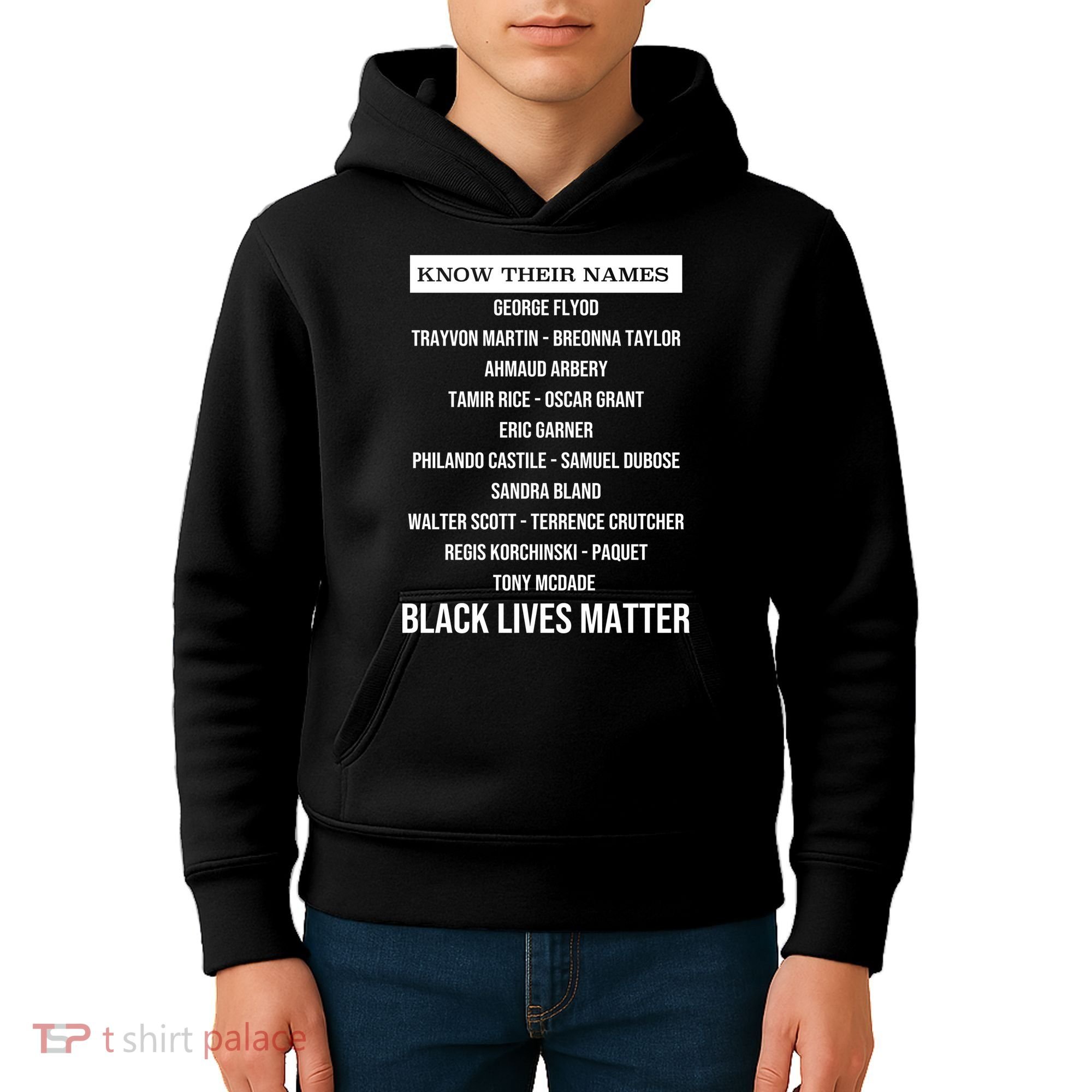 Know Their Names BLM Kids Hoodie