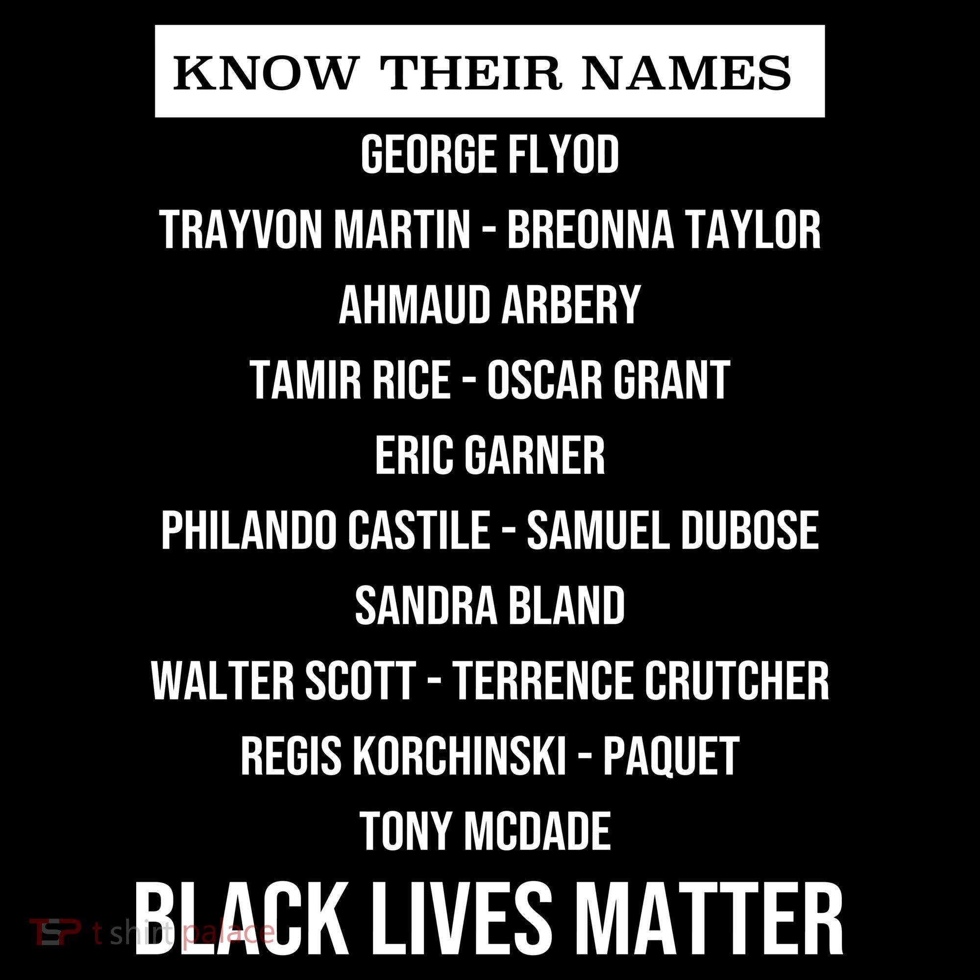 Know Their Names BLM Kids Hoodie