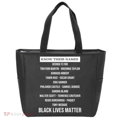 Know Their Names BLM Tote Bag