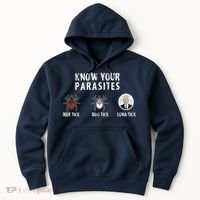 Know Your Parasites Anti Joe Biden Hoodie thumb 0