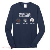 Know Your Parasites Anti Joe Biden Long Sleeve Shirt thumb 0