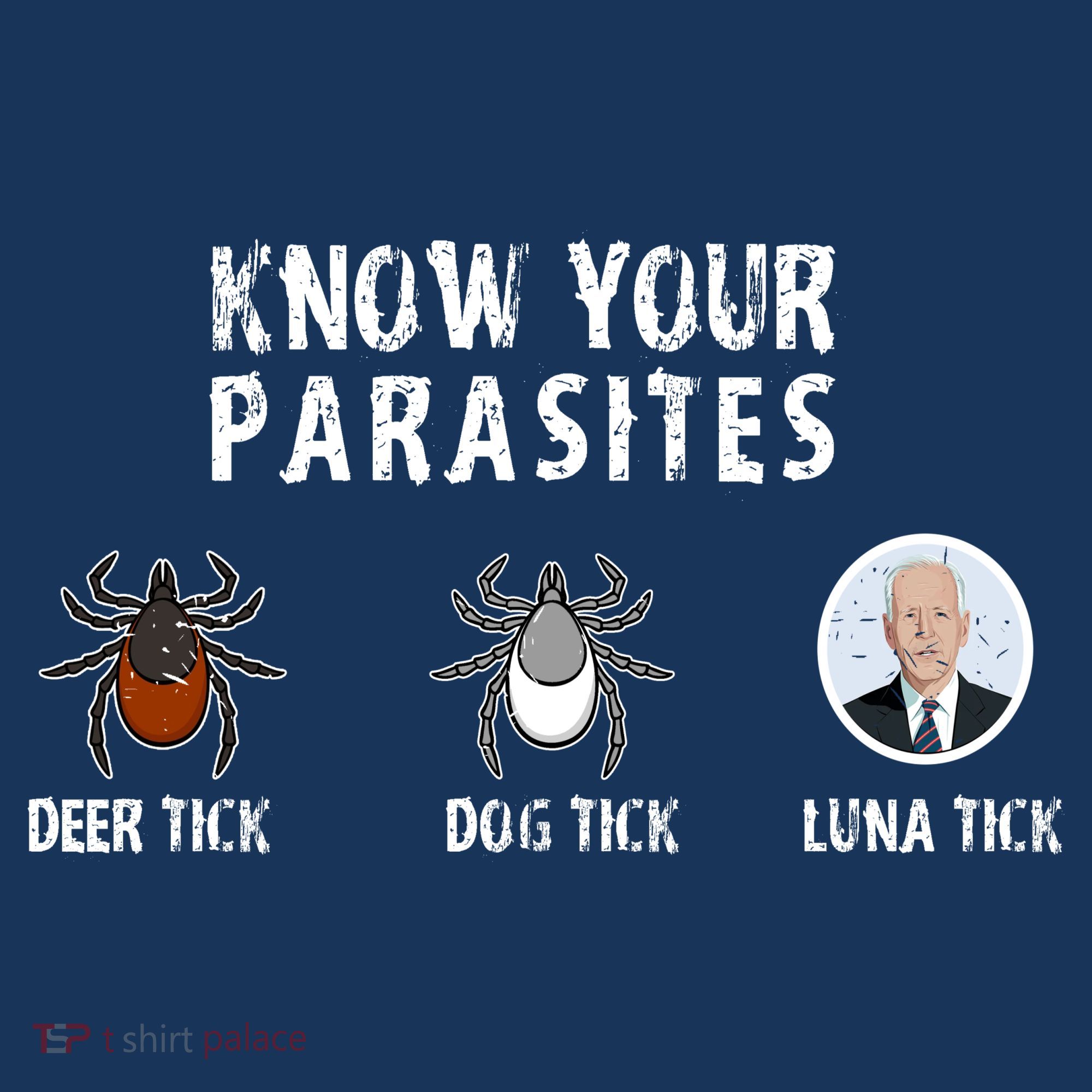 Know Your Parasites Anti Joe Biden Tank Top