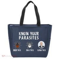 Know Your Parasites Anti Joe Biden Tote Bag thumb 0