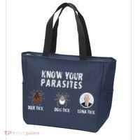 Know Your Parasites Anti Joe Biden Tote Bag thumb 3