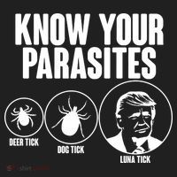 Know Your Parasites Deer Trick Dog Trick Luna Trick Women's Sweatshirt thumb 2