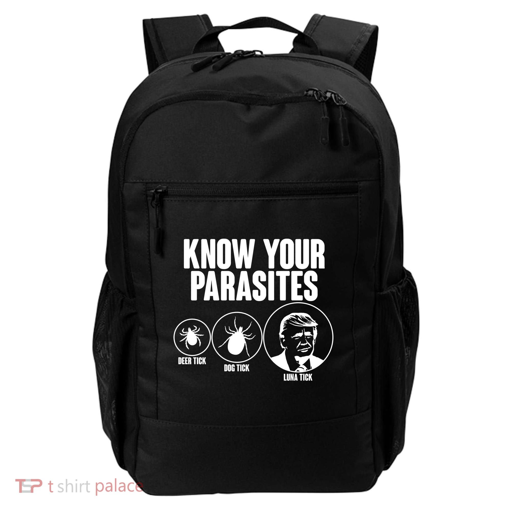 Know Your Parasites Deer Trick Dog Trick Luna Trick Backpack