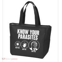 Know Your Parasites Deer Trick Dog Trick Luna Trick Tote Bag thumb 3