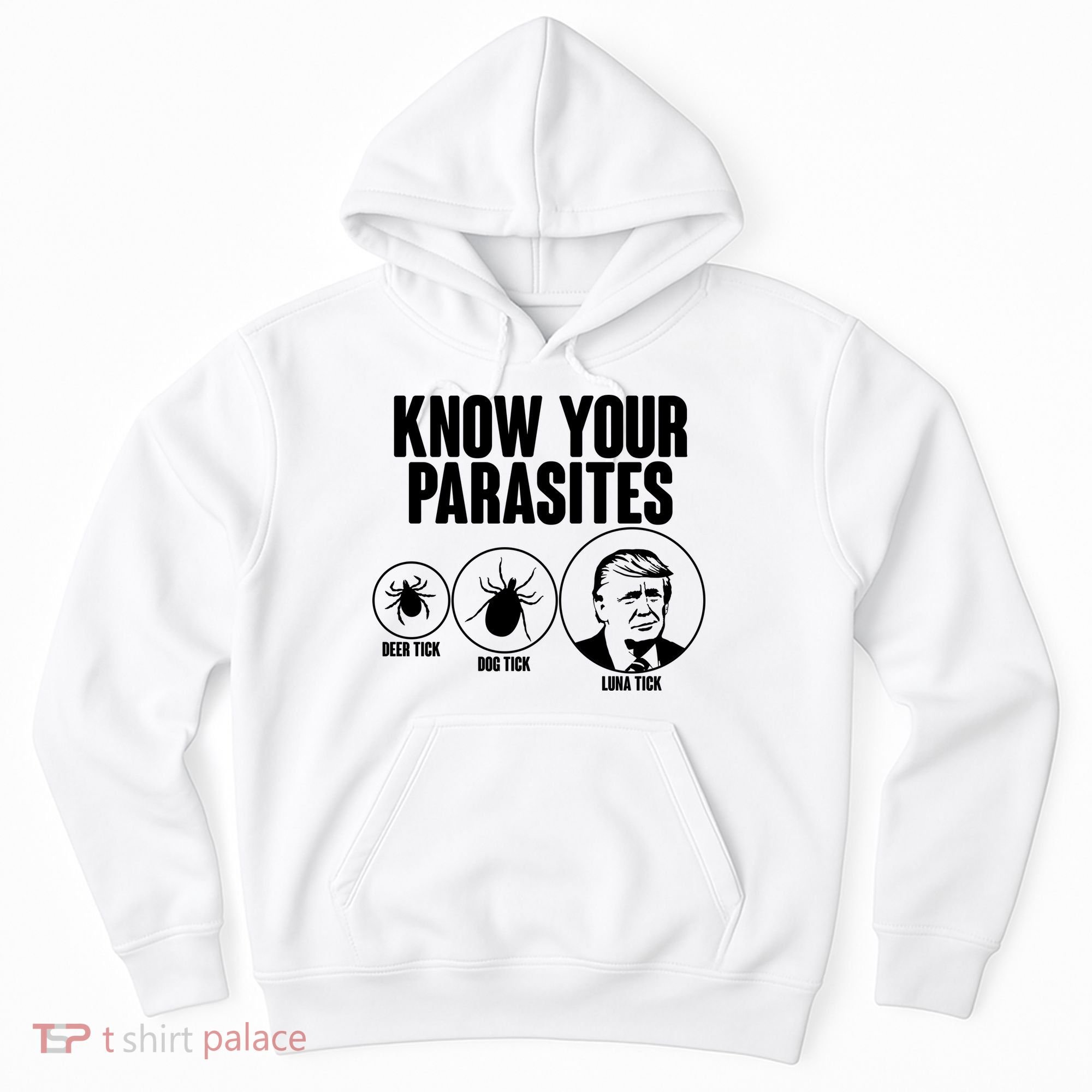 Know Your Parasites Deer Trick Dog Trick Luna Trick Hoodie