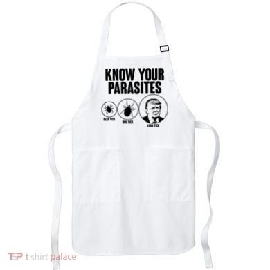 Know Your Parasites Deer Trick Dog Trick Luna Trick Apron