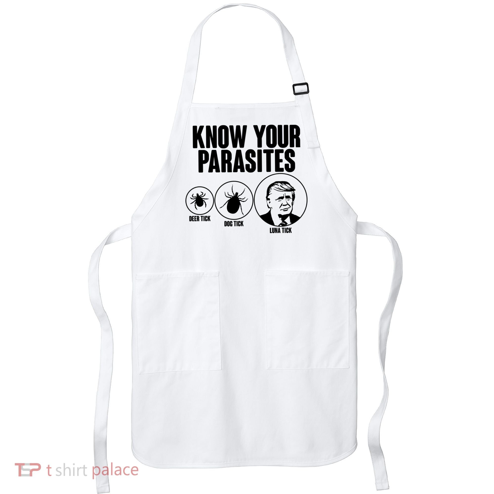 Know Your Parasites Deer Trick Dog Trick Luna Trick Apron