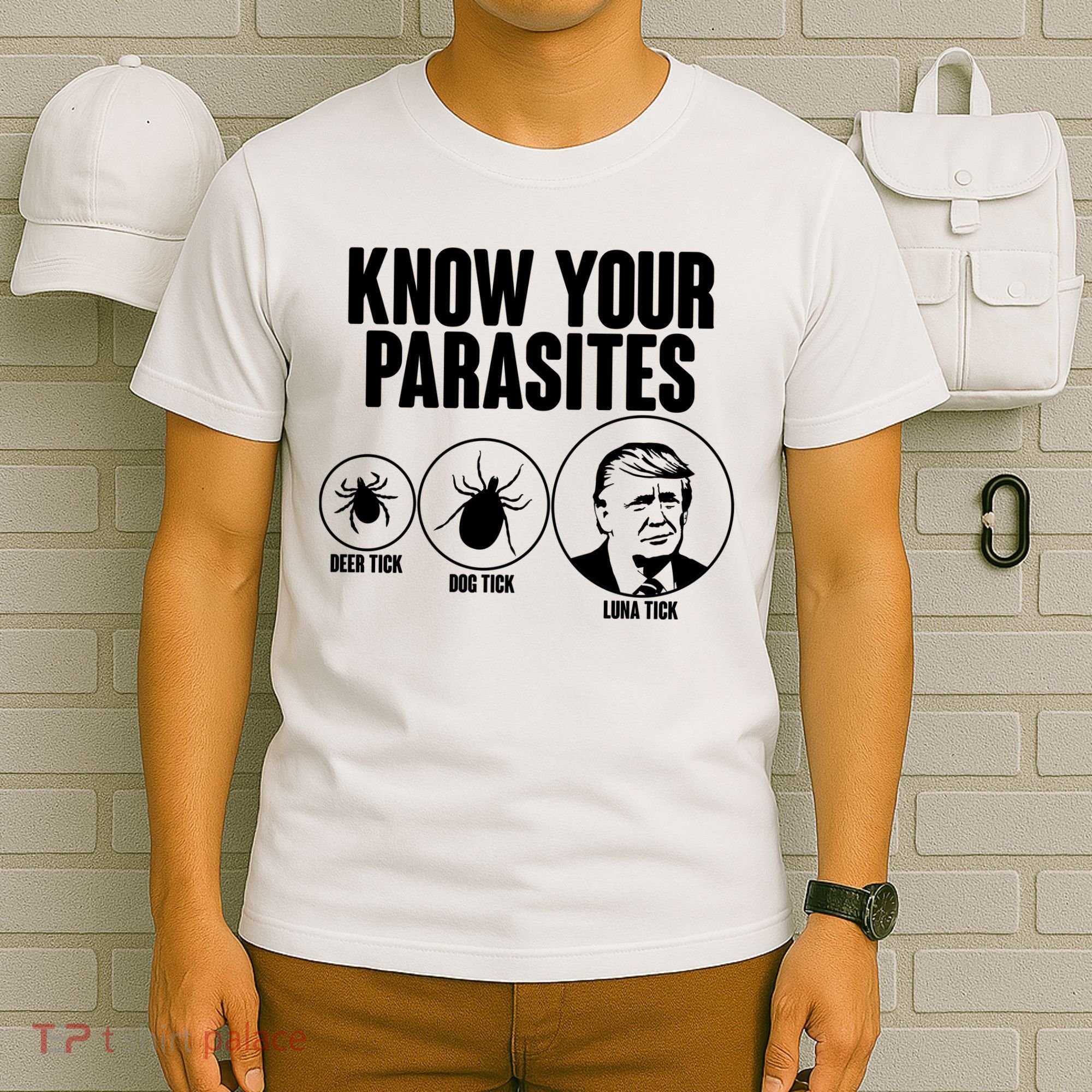 Know Your Parasites Deer Trick Dog Trick Luna Trick T-Shirt
