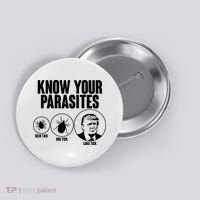 Know Your Parasites Deer Trick Dog Trick Luna Trick Button thumb 0