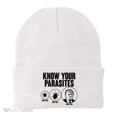 Know Your Parasites Deer Trick Dog Trick Luna Trick Beanie