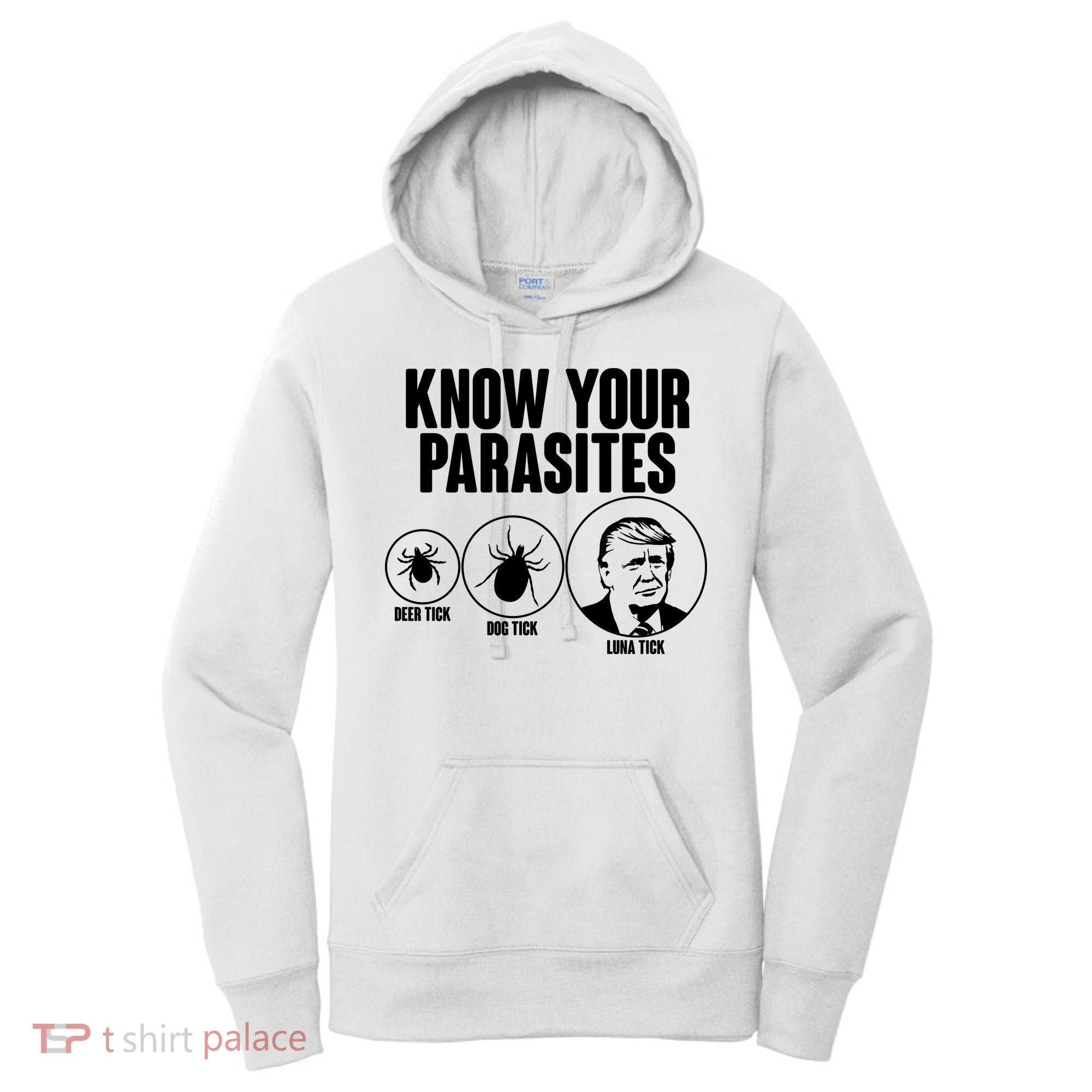 Know Your Parasites Deer Trick Dog Trick Luna Trick Women's Hoodie