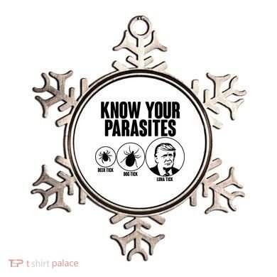 Know Your Parasites Deer Trick Dog Trick Luna Trick Ornament
