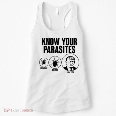 Know Your Parasites Deer Trick Dog Trick Luna Trick Women's Tank Top