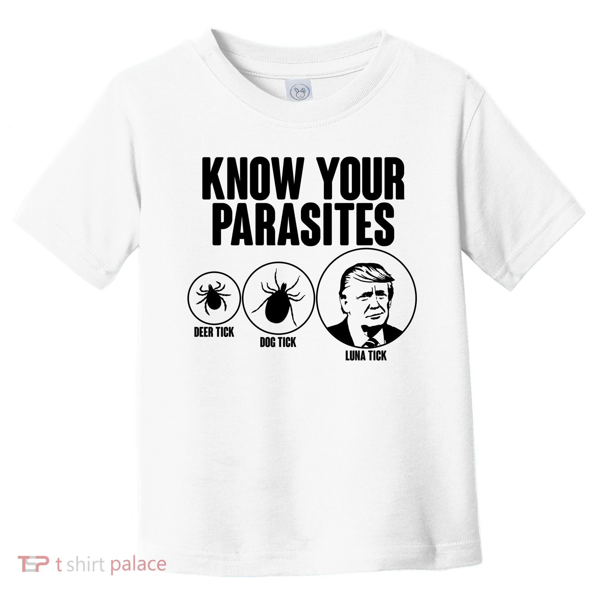 Know Your Parasites Deer Trick Dog Trick Luna Trick Toddler T-Shirt