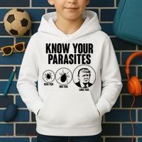 Know Your Parasites Deer Trick Dog Trick Luna Trick Kids Hoodie thumb 2