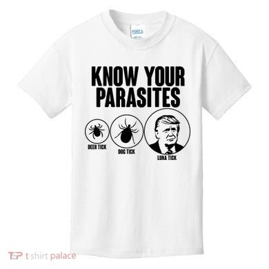 Know Your Parasites Deer Trick Dog Trick Luna Trick Kids T-Shirt