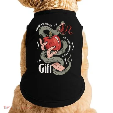 Knowledge Is The Greatest Gift Doggie Tank