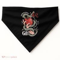 Knowledge Is The Greatest Gift USA-Made Doggie Bandana thumb 0