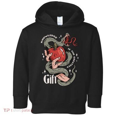 Knowledge Is The Greatest Gift Toddler Hoodie
