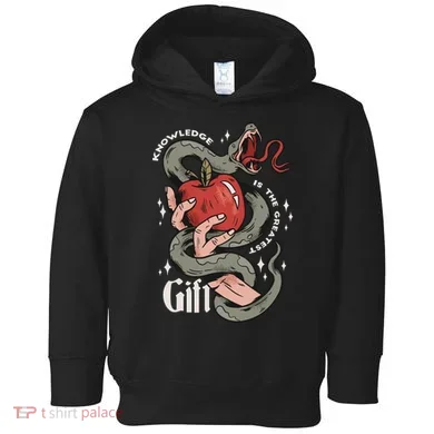 Knowledge Is The Greatest Gift Toddler Hoodie