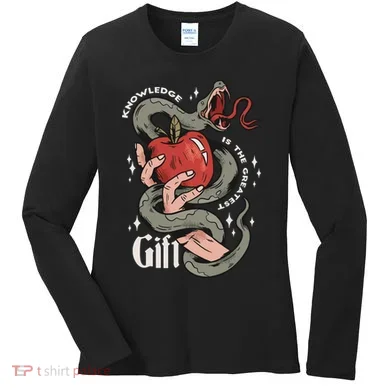Knowledge Is The Greatest Gift Women's Long Sleeve Shirt