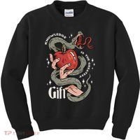 Knowledge Is The Greatest Gift Kids Sweatshirt thumb 0