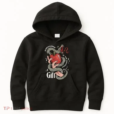 Knowledge Is The Greatest Gift Kids Hoodie
