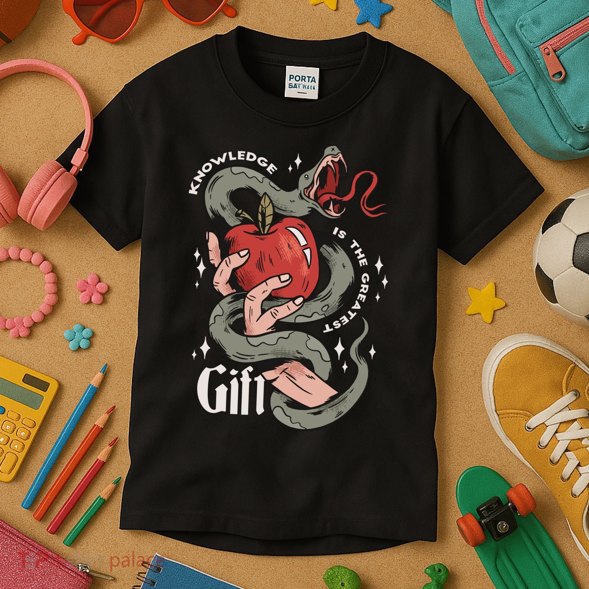 Knowledge Is The Greatest Gift Kids T-Shirt