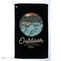 Katmai National Park Golf Towel thumb 0