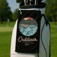 Katmai National Park Golf Towel thumb 2