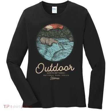 Katmai National Park Women's Long Sleeve Shirt