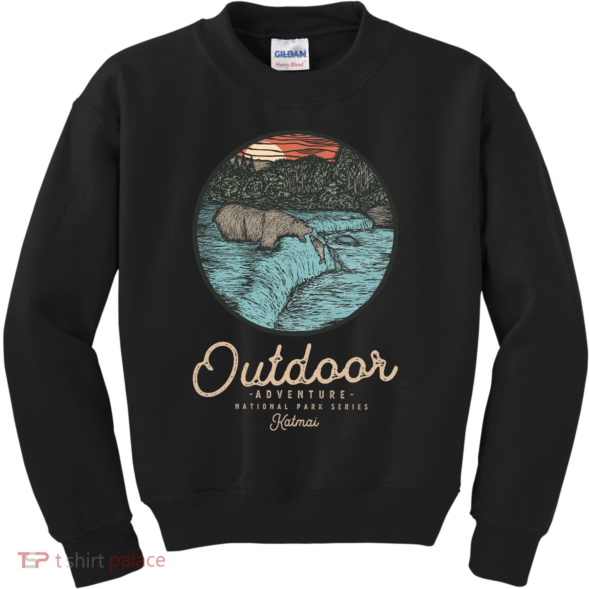 Katmai National Park Kids Sweatshirt