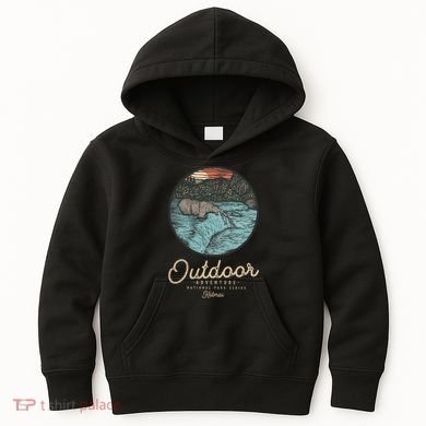 Katmai National Park Kids Hoodie