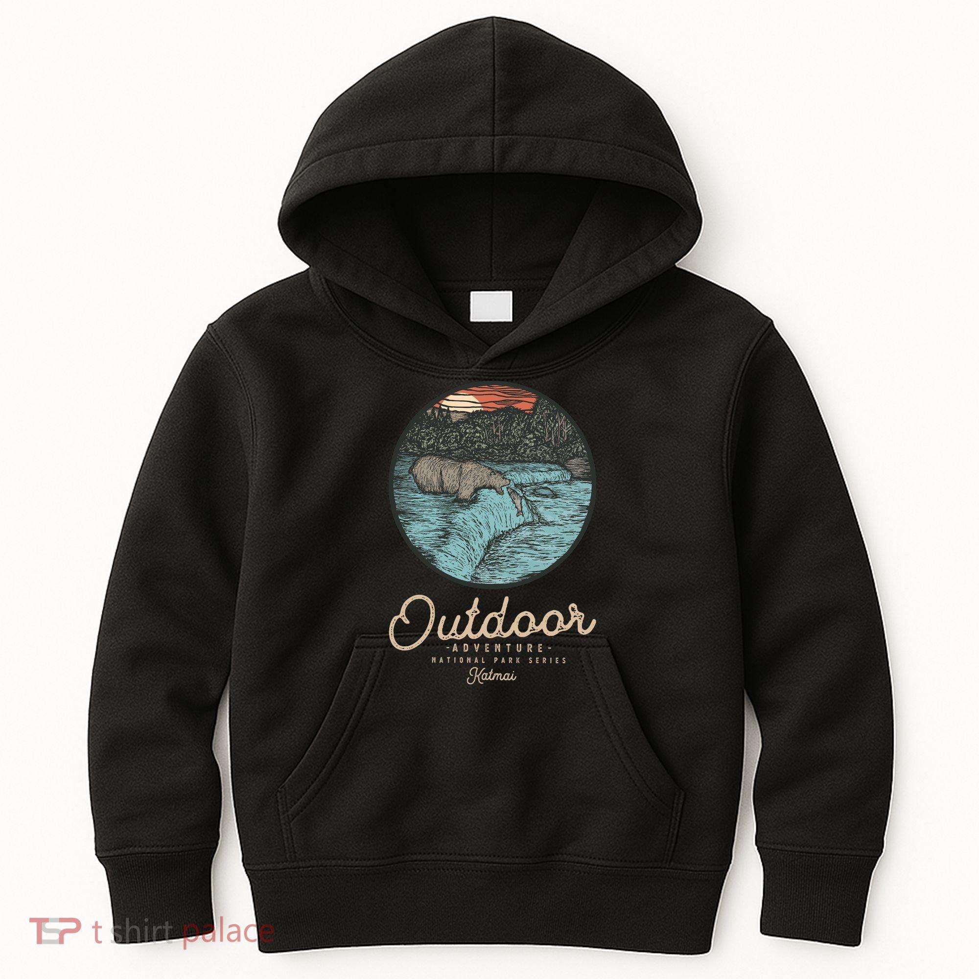 Katmai National Park Kids Hoodie
